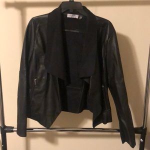Faux Leather Jacket